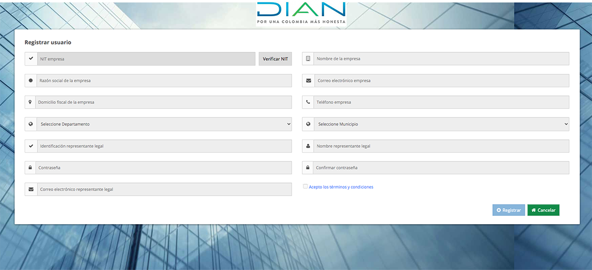 Registro DIAN